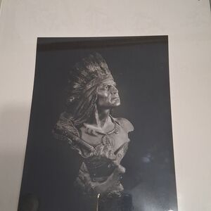 Native American Chief Bust Art Print